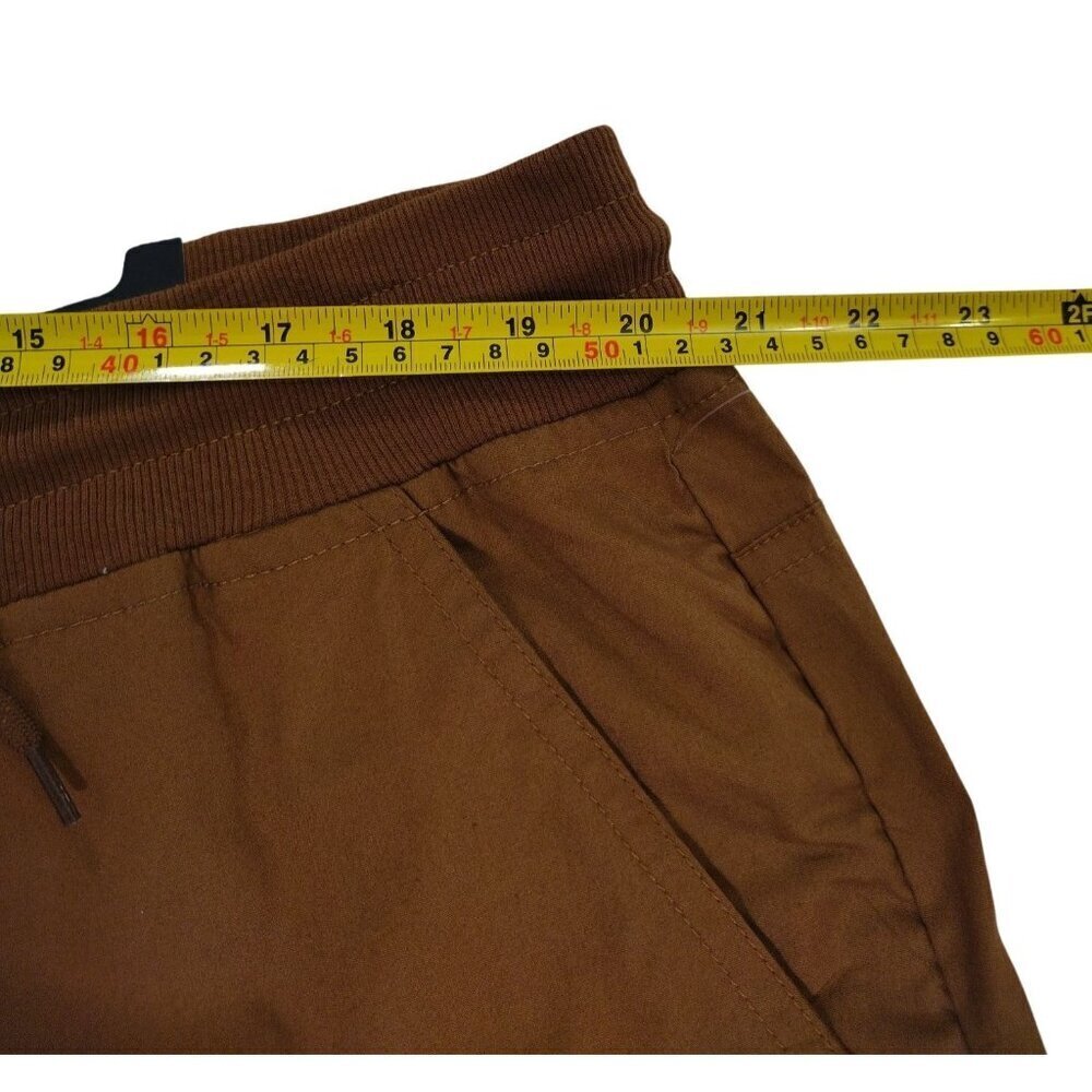 Kenneth Cole Mens Brown Cargo Shorts With Adjustable Waistband & Pockets Size 46 - Picture 6 of 7